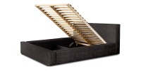 copy of Bed 140x200 VOX met 3 nissen en 2 ruimtes voor lades, zonder lattenbodem