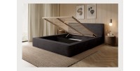 copy of Bed 140x200 VOX met 3 nissen en 2 ruimtes voor lades, zonder lattenbodem