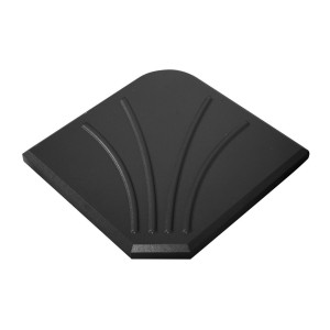 Pack parasol déporté gris clair + dalle béton – Élégance, ombre XXL et stabilité assurée
