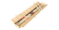 Sommier ZITTARO – 28 lattes – 70x190 cm – Finition chêne et noir – Soutien optimal et design sobre