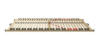 Sommier ZITTARO – 28 lattes – 70x190 cm – Finition chêne et noir – Soutien optimal et design sobre