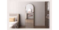 Miroir ROSALIA – 60x160 cm – Finition chêne vieilli – Grand miroir sur pied – Charme rustique