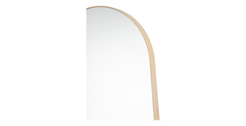Miroir ROSALIA – 60x160 cm – Finition chêne vieilli – Grand miroir sur pied – Charme rustique