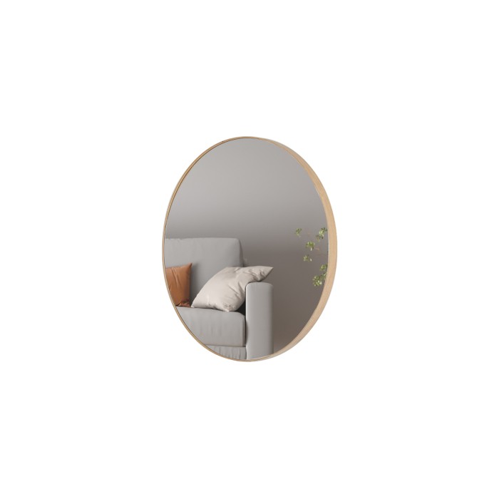 Miroir rond RIO – Ø80 cm –...