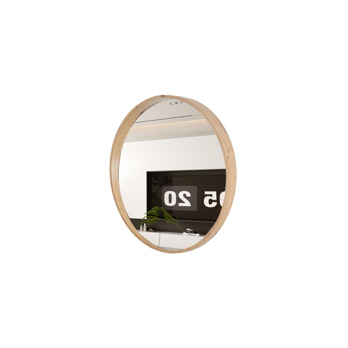Miroir rond RIO avec bord –...