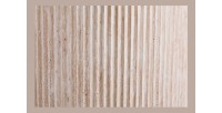 Table basse VAGOS – Coloris chêne clair – Table basse ronde Ø80 cm – MDF – Design naturel et moderne 