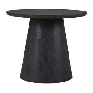 Table basse BOKOR – Coloris brun foncé – Table basse carrée 60x60 cm – MDF – Design moderne et compact