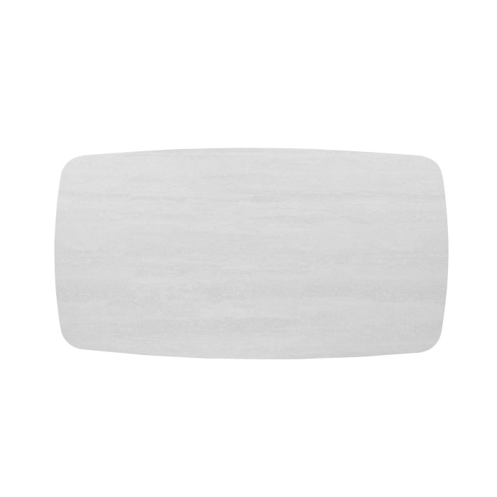 Tables basses ARVENA – Table basse rectangulaire 130x70 cm – 5 coloris pierre et marbre – Design contemporain 