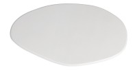 Table basse TARAVI – Table basse rectangulaire 120x70 cm – Finition ciment blanc – Design contemporain et épuré 