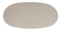 Table basse TARAVI – Table basse rectangulaire 120x70 cm – Finition ciment beige – Design contemporain et naturel 