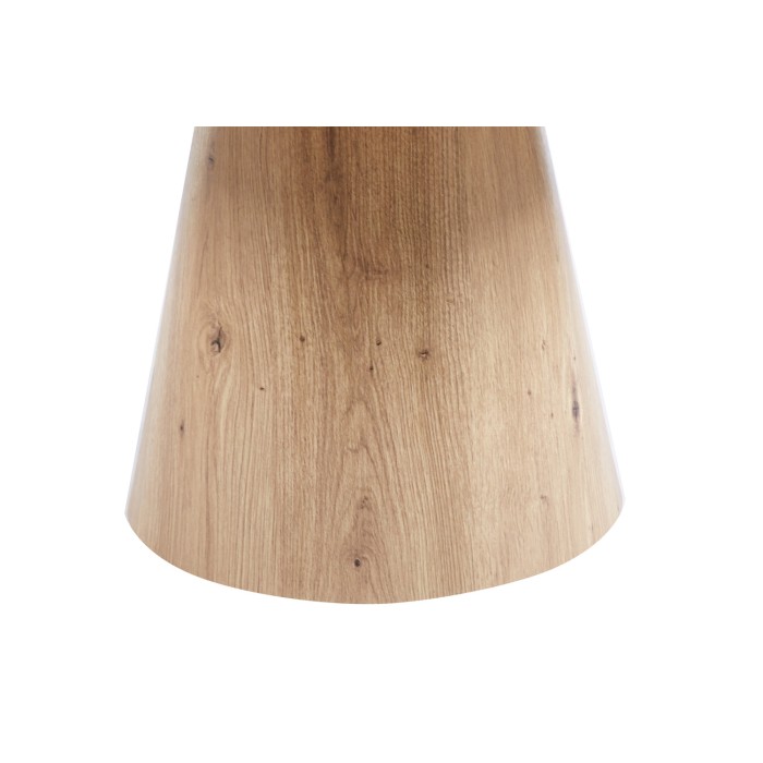 Ronde salontafel collectie TIGNES – Decor met pijnboomeffect – D80 x H47 cm
