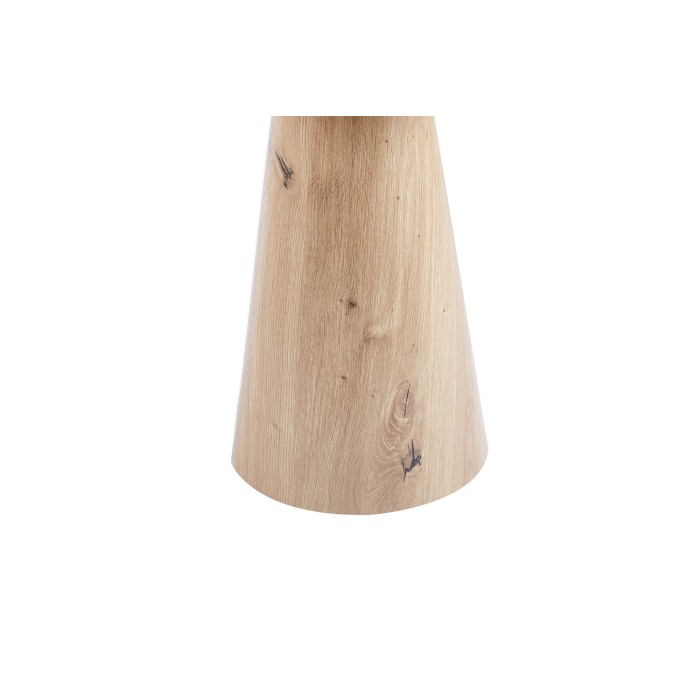 Runder Beistelltisch Kollektion TIGNES – Pinien-Effekt – D45 x H55 cm