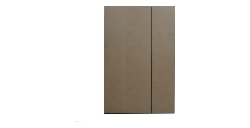 Armario TOM – 3 puertas – Color gris antracita – Armario + estantes – L120 cm – Diseño