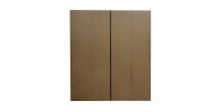 Armario TOM – 4 puertas con espejos – Color gris antracita – L160 cm – Diseño moderno y gran almacenamiento
