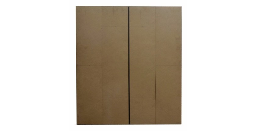 Armario TOM – 4 puertas con espejos – Color gris antracita – L160 cm – Diseño moderno y gran almacenamiento