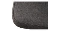 Ensemble table et 4 chaises ORBENA – Coloris gris mat – Table 100x100 cm – Design moderne et compact 