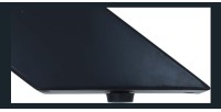 Table à manger ARVENA – 180x90 cm – Coloris pierre marbré – Plateau effet pierre – Design moderne et élégant 