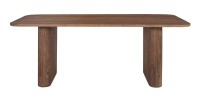 Table à manger TALVORA – 200 cm – Bois de manguier massif – Style contemporain – Finition naturelle robuste 