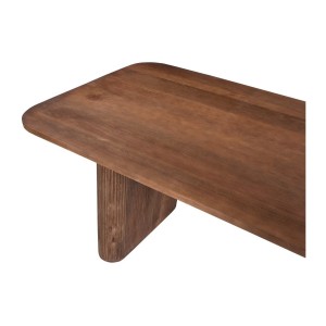 Table à manger TALVORA – 200 cm – Bois de manguier massif – Style contemporain – Finition naturelle robuste 