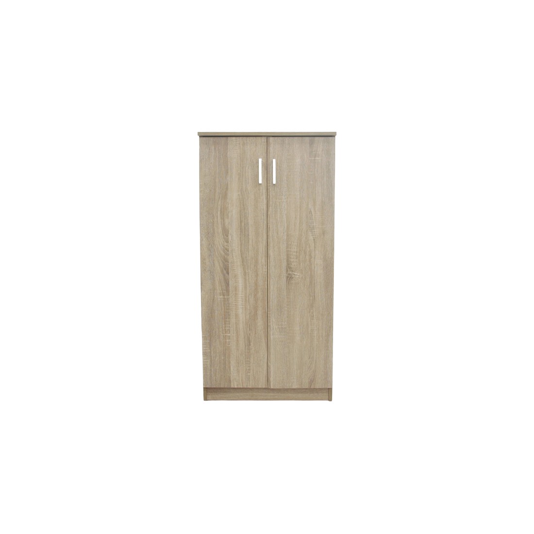 Meuble à chaussures MUNDA – 2 portes – Coloris chêne sonoma – Rangement compact et style contemporain