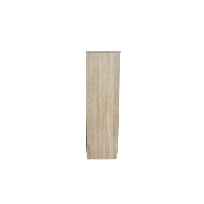 Mobile per scarpe MUNDA – 2 porte – Colore quercia sonoma – Armadio compatto e stile contemporaneo