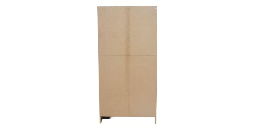 Meuble à chaussures MUNDA – 2 portes – Coloris chêne sonoma – Rangement compact et style contemporain
