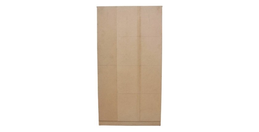Meuble à chaussures MEXICO – 4 tiroirs et 1 porte avec miroir – Coloris chêne sonoma – Design pratique et contemporain