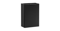 Meuble sous vasque NOXERA – 40 cm – 1 porte – Noir mat – Design compact et suspendu 