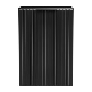 Meuble sous vasque NOXERA – 40 cm – 1 porte – Noir mat – Design compact et suspendu 