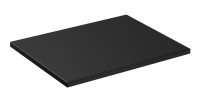 Plan vasque NOXERA – 60 cm – Noir mat – Pour vasque à poser – Finition MDF et PVC 