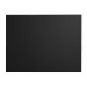 Plan vasque NOXERA – 60 cm – Noir mat – Pour vasque à poser – Finition MDF et PVC 