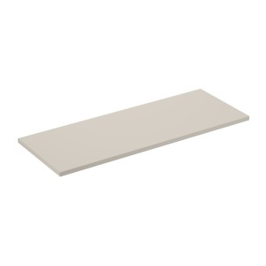 Plan vasque NOXERA – 120 cm – Beige mat – À poser – Finition haut de gamme en MDF 
