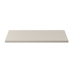 Plan vasque NOXERA – 80 cm – Beige mat – À poser – Design élégant et compact 