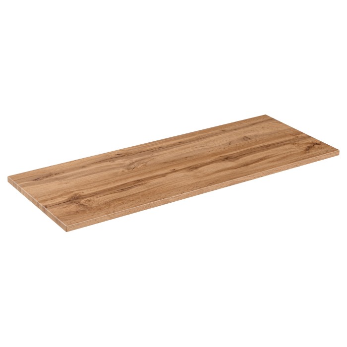 Plan pour meuble sous vasque NOXERA – 120 cm – Coloris chêne wotan – À poser 