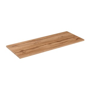 Plan pour meuble sous vasque NOXERA – 120 cm – Coloris chêne wotan – À poser 