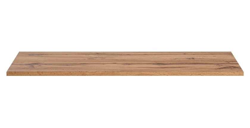 Plan pour meuble sous vasque NOXERA – 120 cm – Coloris chêne wotan – À poser 