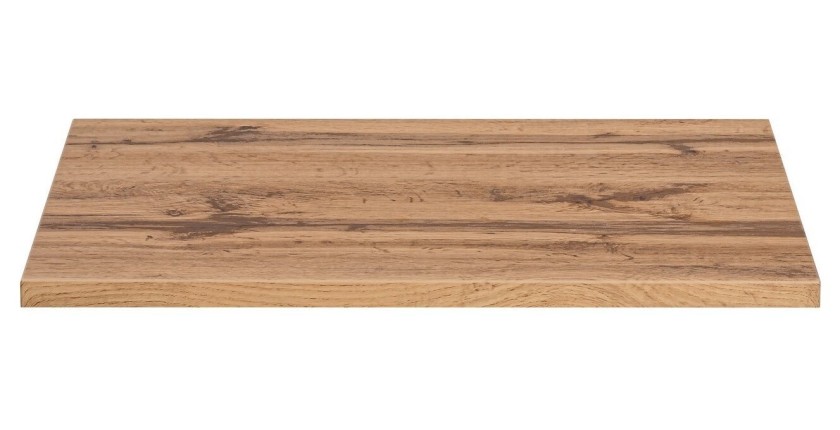 Plan pour meuble sous vasque NOXERA – 60 cm – Coloris chêne wotan – À poser 
