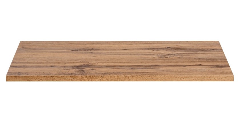 Plan pour meuble sous vasque NOXERA – 80 cm – Coloris chêne wotan – À poser 