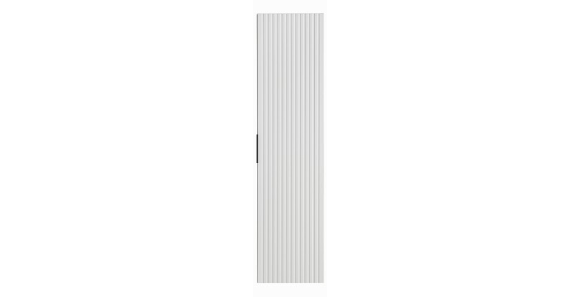 Colonne salle de bain NOXERA – 1 porte – Coloris blanc mat – Hauteur 140 cm – À suspendre 