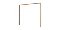 Contour afwerkingsdesign VERTIGO – Voor kast met 4 deuren – Wild eiken – Structuurelement