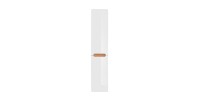 Colonne salle de bain ERBANO – Eichenholz hell und Hochglanzweiß – 35x68 cm – 2 Türen – Zum Aufhängen