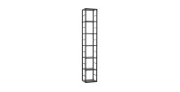 Étagère colonne collection SWITCH - Cadre en métal noir - style industriel