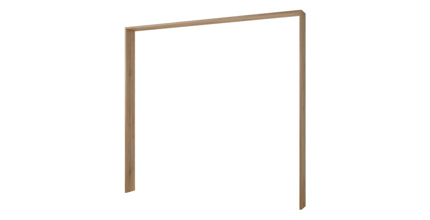 Complete kamer VERTIGO - Opbergbed 180x200, 2 nachtkastjes, kledingkast met 4 deuren + design frame