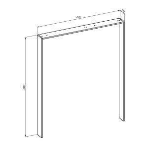 Chambre complète VERTIGO – Lit coffre 160x200, 2 chevets, armoire 3 portes, commode + cadre design