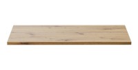 Plan vasque BRAZZA – 100 cm – Chêne clair – Finition artisan – À poser 