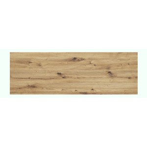 Plan vasque BRAZZA – 140 cm – Chêne clair – Finition artisan – À poser 