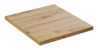 Plan vasque BRAZZA – 40 cm – Chêne clair – Finition artisan – À poser 