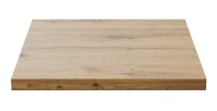 Plan vasque BRAZZA – 40 cm – Chêne clair – Finition artisan – À poser 