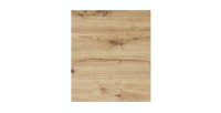 Plan vasque BRAZZA – 40 cm – Chêne clair – Finition artisan – À poser 