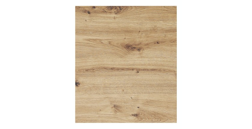 Plan vasque BRAZZA – 40 cm – Chêne clair – Finition artisan – À poser 